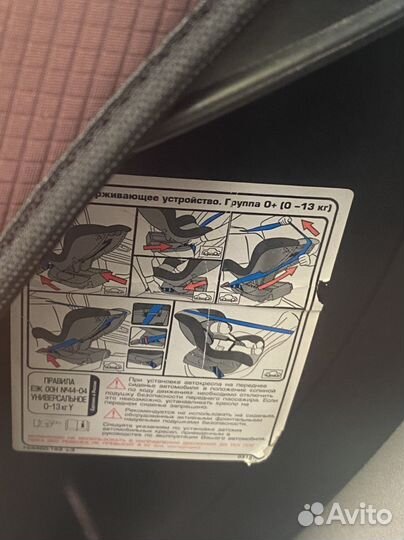 Детское автокресло от 0 до 36