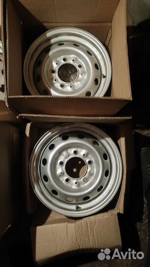 Диски штампы r15 на Ниву