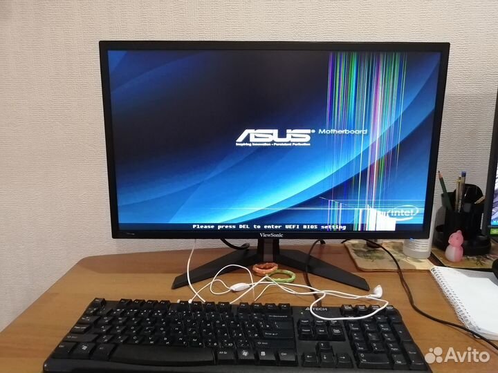 Монитор ViewSonic VX-2458-MHD 23.6, черный