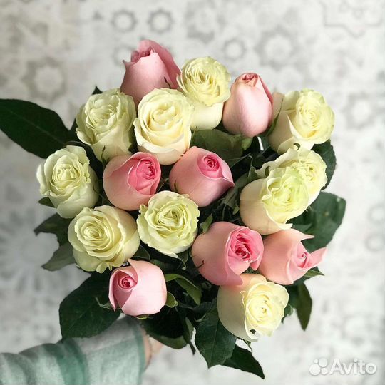 Цветы розы букет