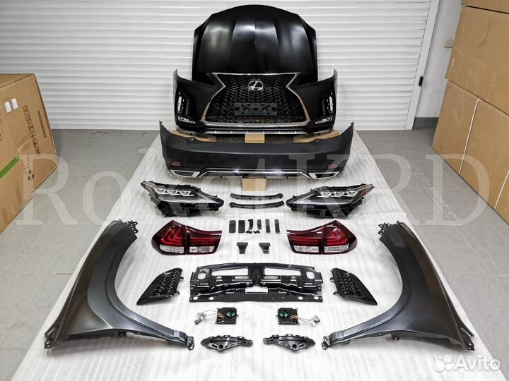 Рестайлинг Lexus RX 03-09 в 2020 г L0982