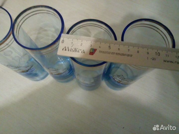 Цветное стекло бокалы. Цена все