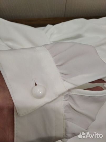 Женская белая блузка 48-50