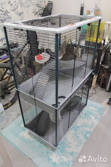 Клетка Furet plus kd gabbia для грызунов и хорьков