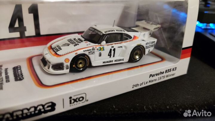 1/64 : Tarmac Works Porsche 935 K3 #41 Le Mans