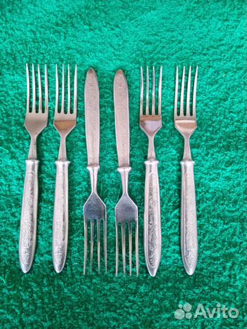 Комплект вилочек из нержавейки