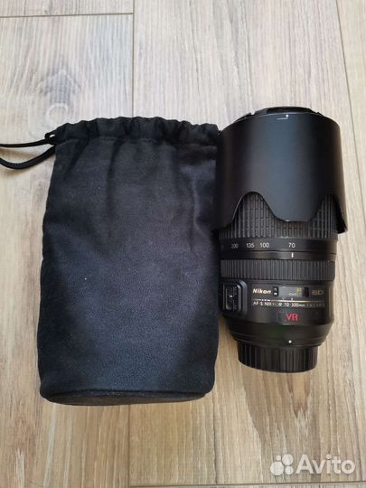 Объектив nikon 70-300 f4,5-5,6 AF-S VR