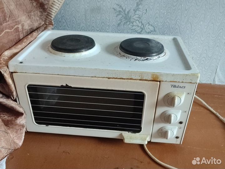 Плита электрическая настольная с духовкой