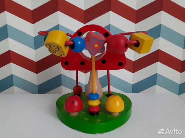 Развивающие деревянные игрушки