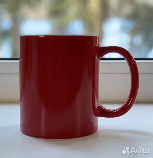 Кружка красная