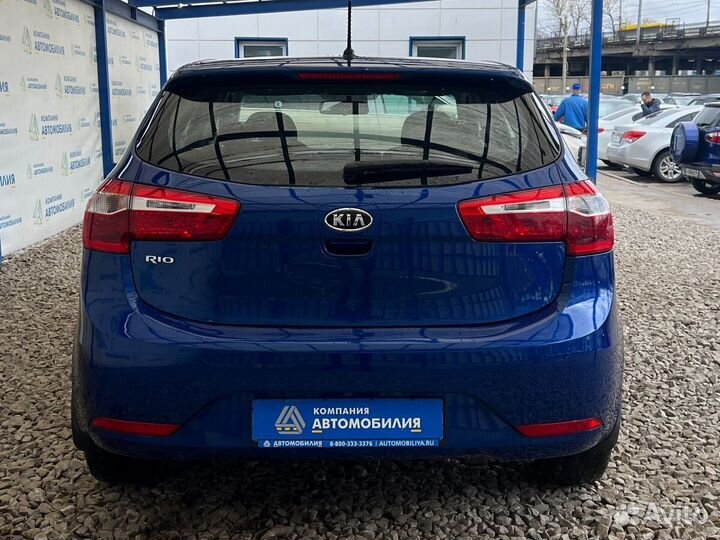 Kia Rio 1.6 МТ, 2012, 145 032 км