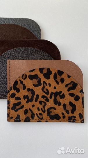 Картхолдер из натуральной кожи ручная работа