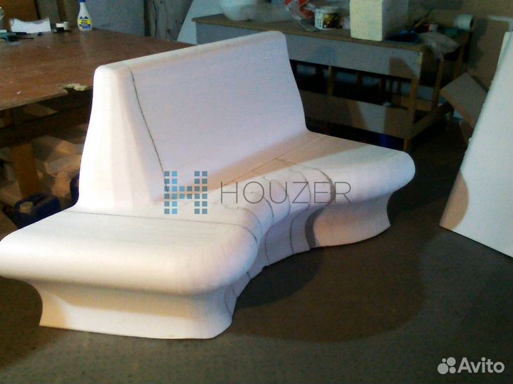 Лежаки для хамам, курны, купола изготовление