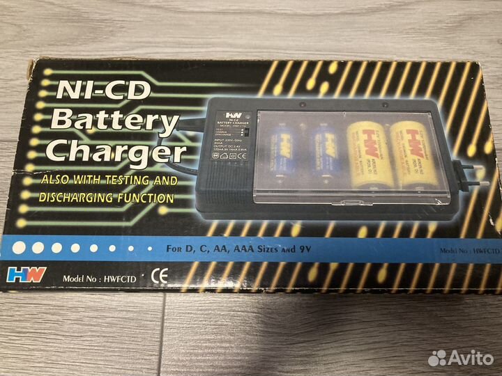 Зарядное устройство для аккумуляторов Ni-CD