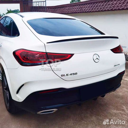 Спойлер на mercedes gle coupe
