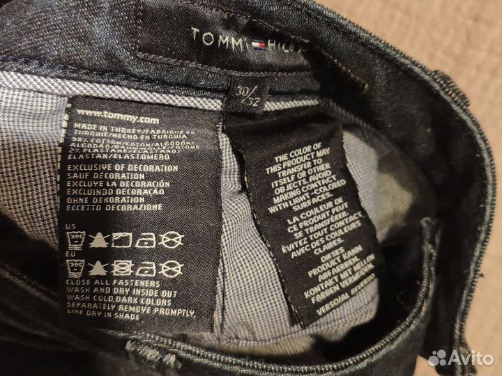 Tommy hilfiger джинсы 30/32