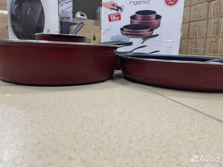 Tefal Ingenio RED 04186840 9 пр