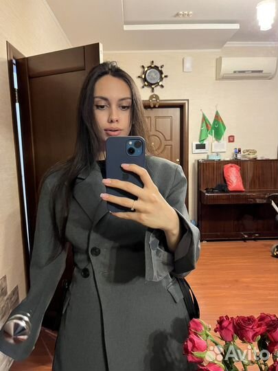 Пиджак с завязками