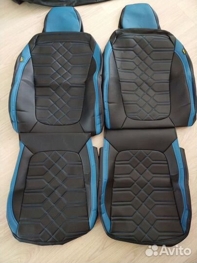 Чехлы на LADA vesta экокожа