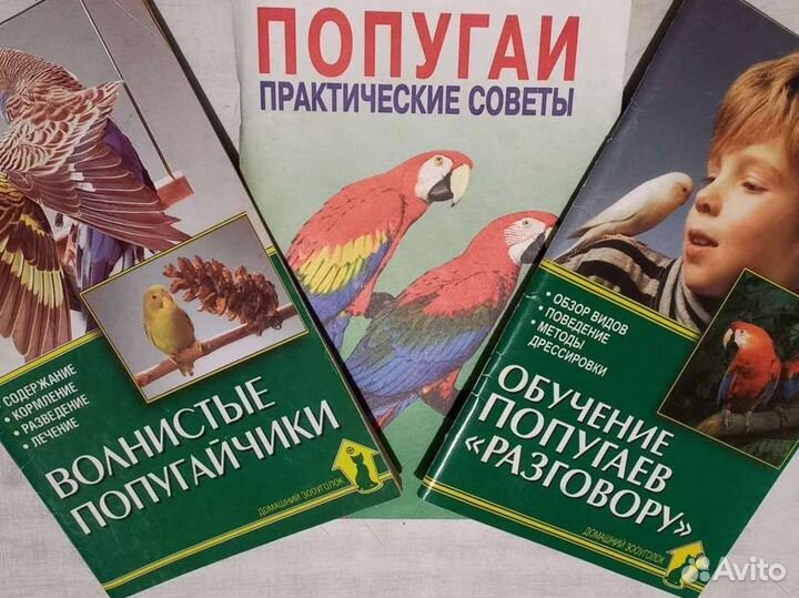 Полезные книги о волнистых попугаях