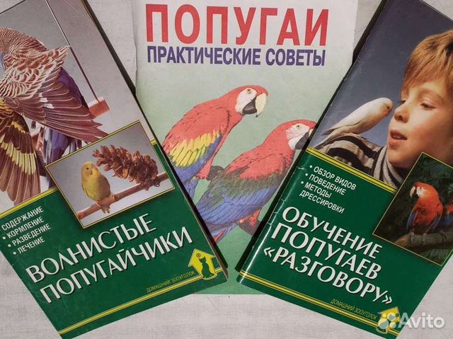 Полезные книги о волнистых попугаях