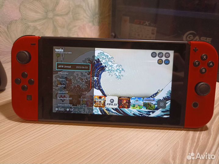 Nintendo switch прошитая 256гб + много игр