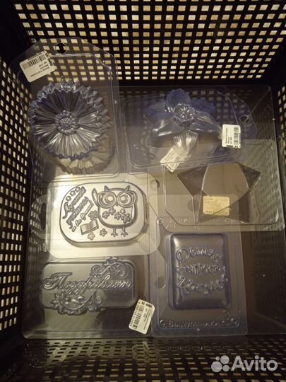 Пластиковые формы для мыла