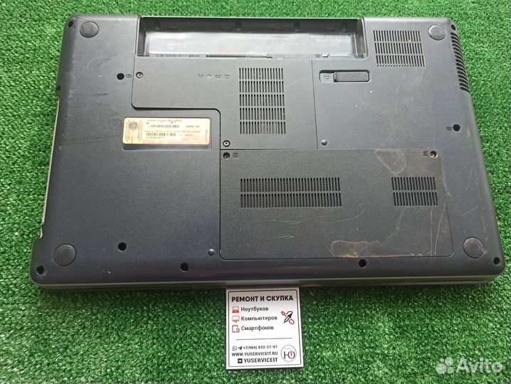 Корпус крышка рамка топкейс тачпад hp g62-b14er