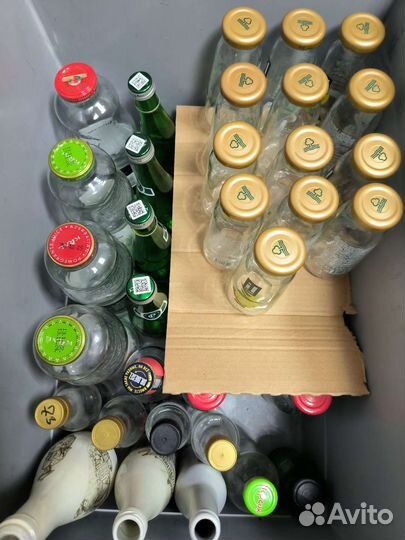 Стеклянные бутылки