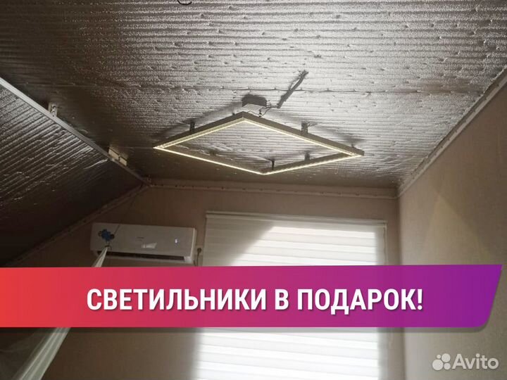 Натяжные потолки без посредников монтаж за 1 день