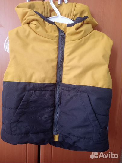 Жилетка для мальчика размер 80