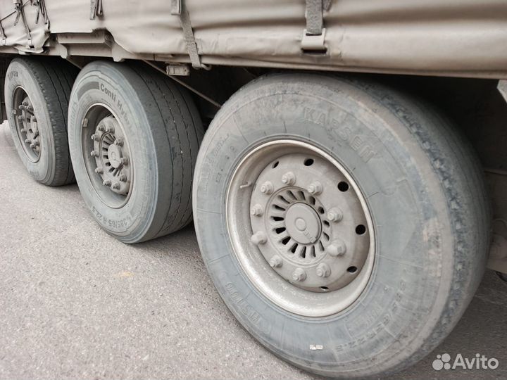 Полуприцеп тентованный Krone SDP27, 2003