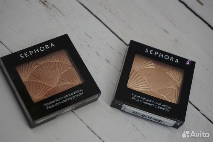 Пудра хайлайтер sephora люкс оригинал тон 04,01