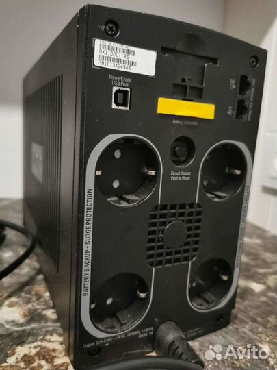 Ибп APC BR1100CI-RS и доп аккумулятор к нему