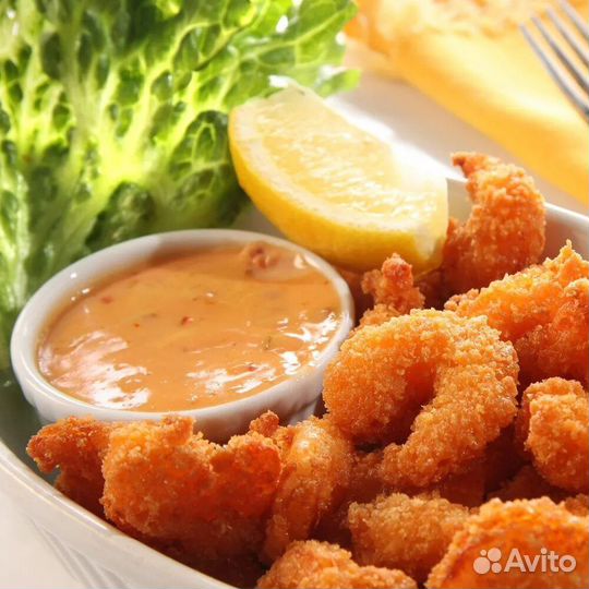 Креветки в панировке