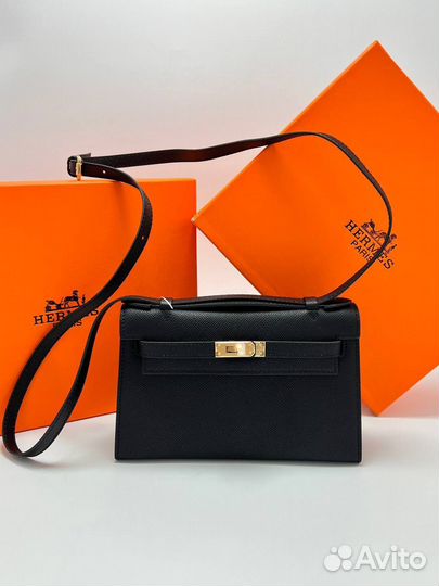 Сумка натуральная кожа hermes женская люкс