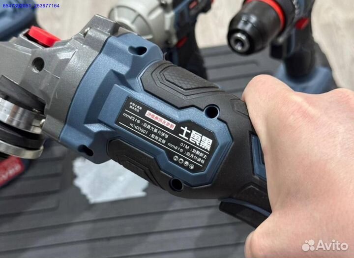 Набор аккумуляторного инструмента Варриор 4 в 1 (Арт.97483)