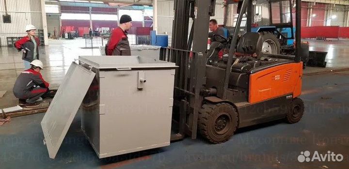 Евроконтейнер мусорный из металла 1,1 м3 L2024