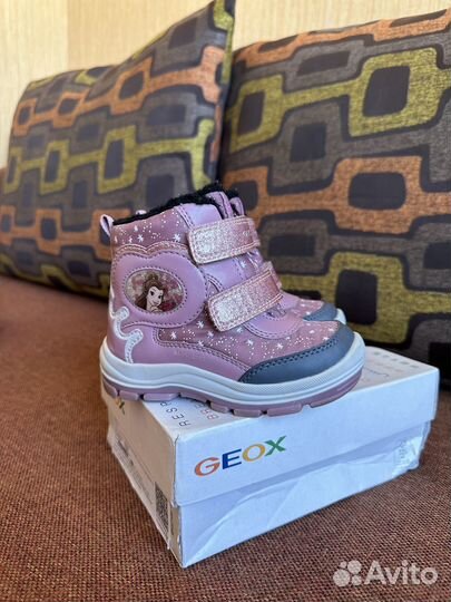 Сапоги geox для девочки зимние
