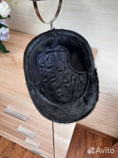 Меховая мужская кепка