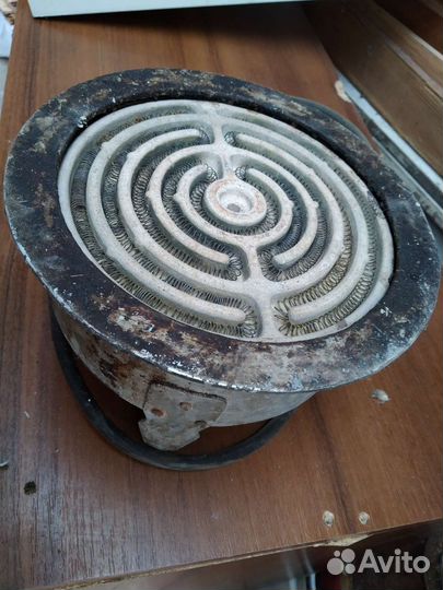 Электрическая печка ссср, спиральная