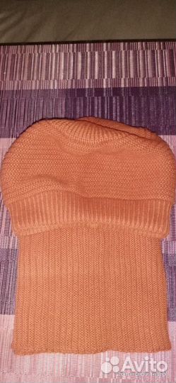 Комлект-шапка, шарф