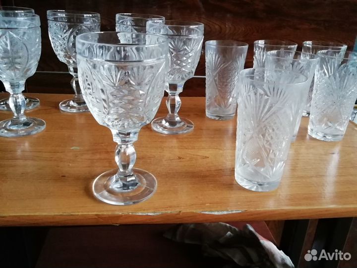 Хрустальная посуда бу