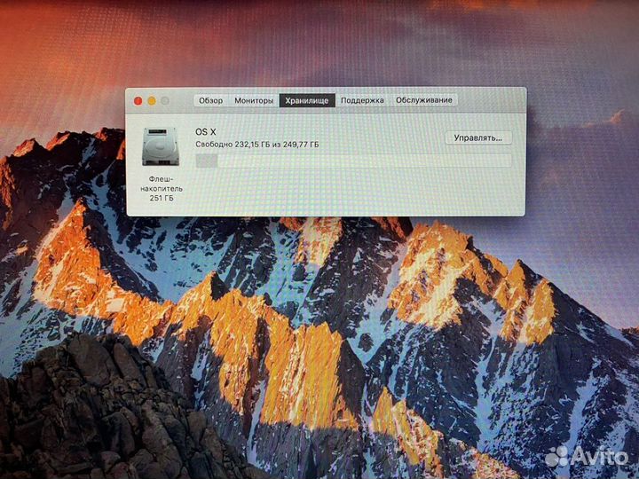 Macbook Air 13,3 \Core i5\SSD\4Gb\