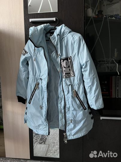 Пальто для девочки 134