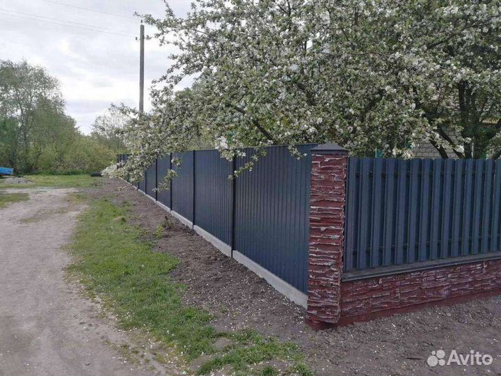 Крыши,заборы,фундаменты