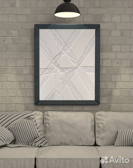 Интерьерная картина текстурная