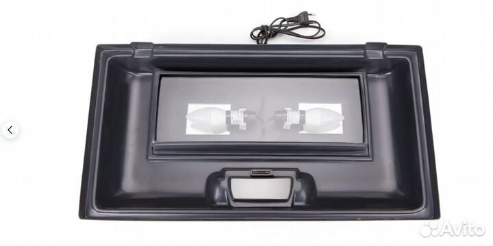 Аквариум для рыбок с подсветкой 60 литров