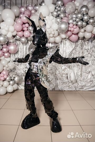 Шоу зеркальных заек на свадьбу, выпускной