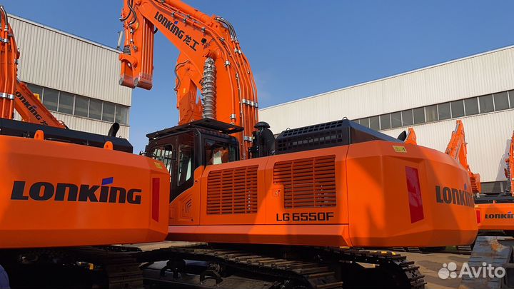 Гусеничный экскаватор Lonking CDM6550, 2023